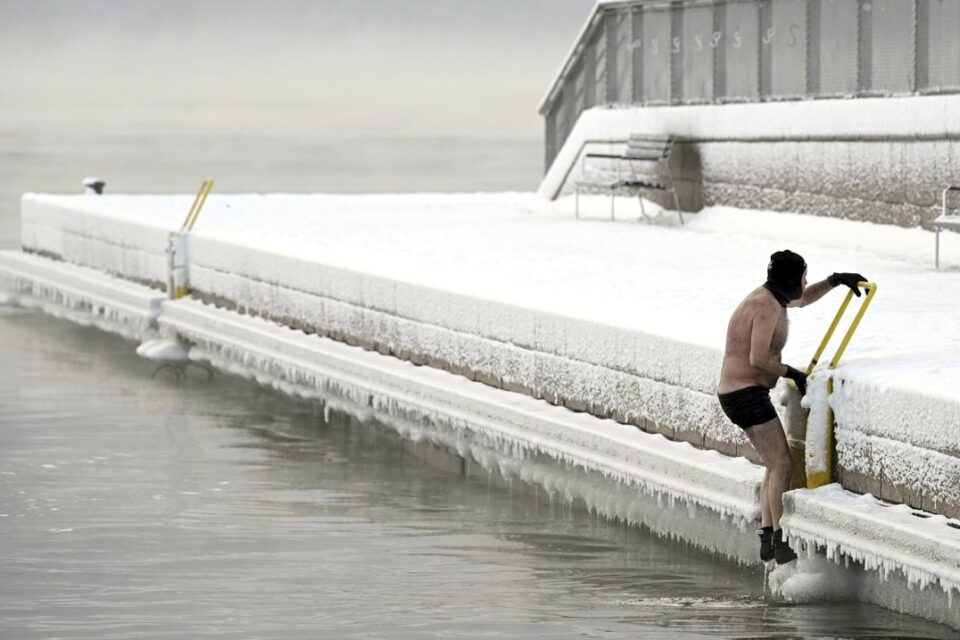 Finlandia y Suecia registran frio extremo con temperaturas de 40 grados bajo cero : Noticias de