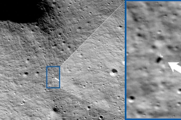 La sonda que alcanzo la Luna dejaria de funcionar este martes tras caer de costado