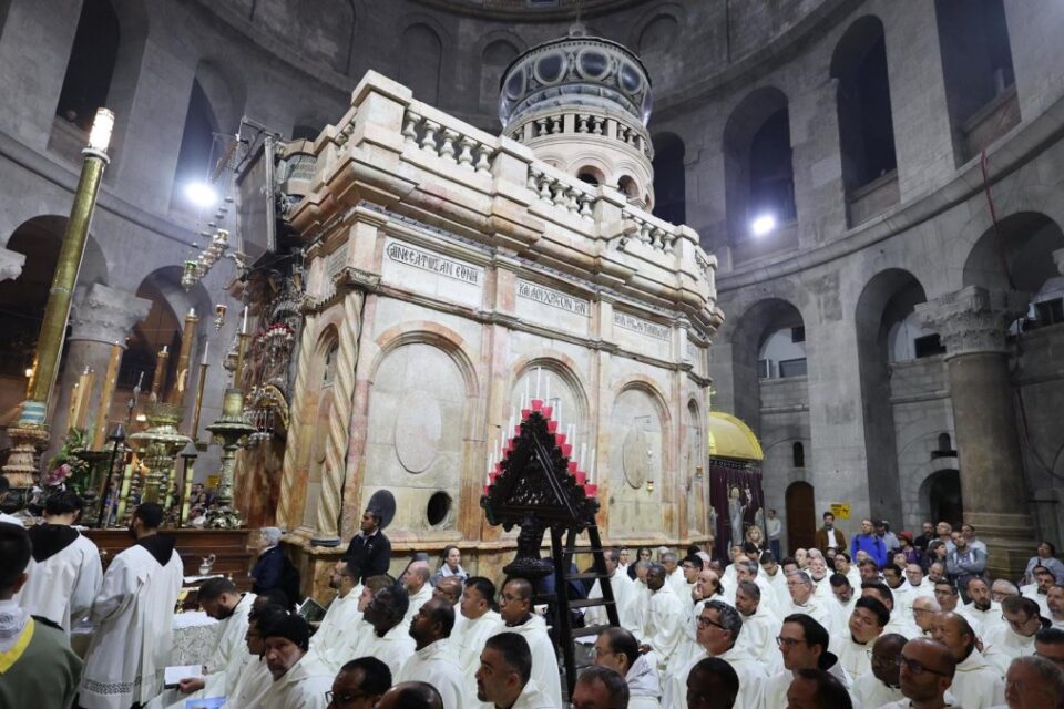 Asi es como se vive Semana Santa en Jerusalen en medio de la guerra en Gaza