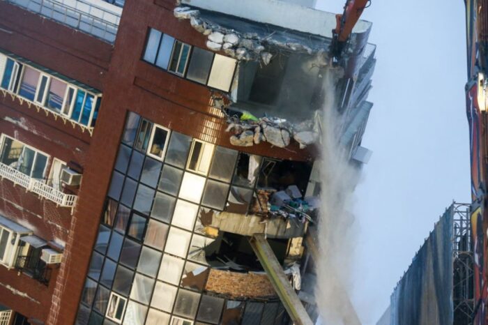 Terremoto en Taiwan: ¿Que pasara con el edificio que quedo a punto de colapsar?